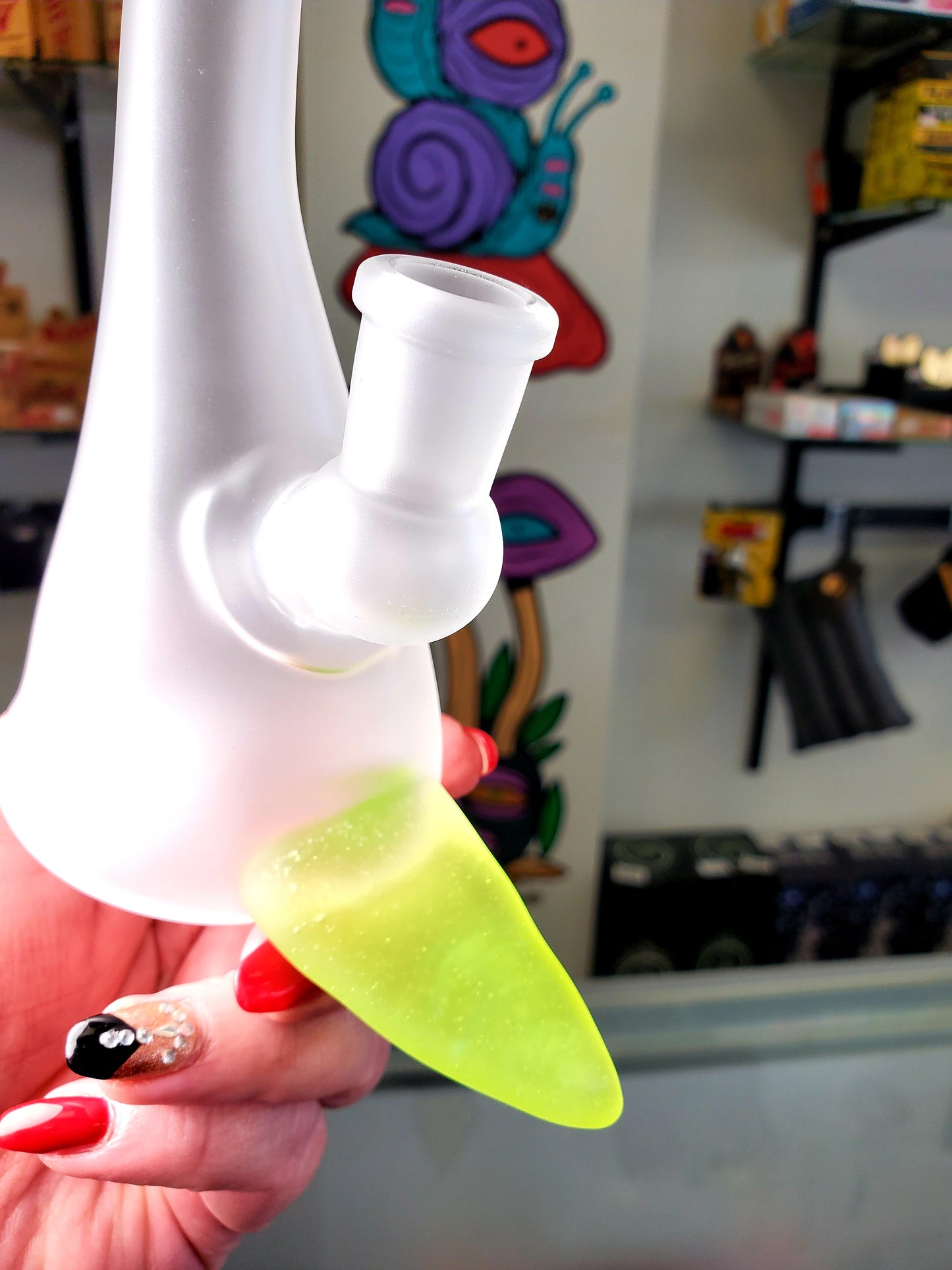 Hand Blown Piece - 10mm - Browski Glass (Local BC Artist)