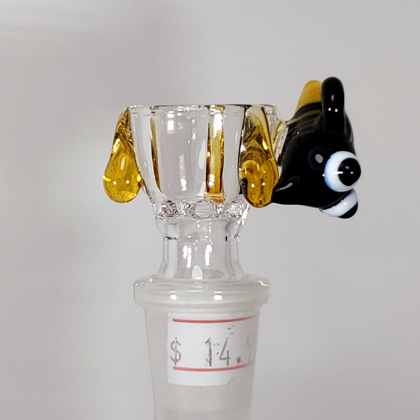 Bumble Bee Glass Bowl with Screen - 14mm