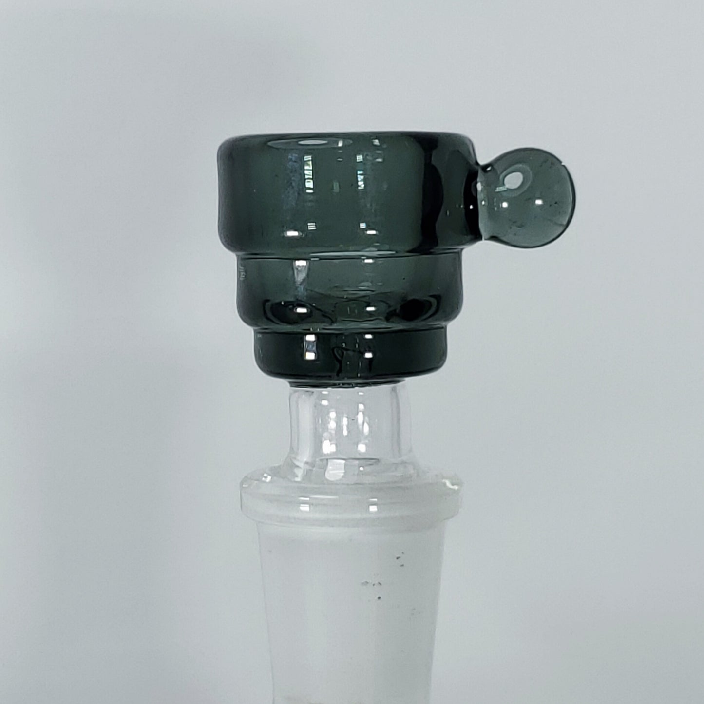 Beehive Shaped Glass Bowl - 14mm - Black