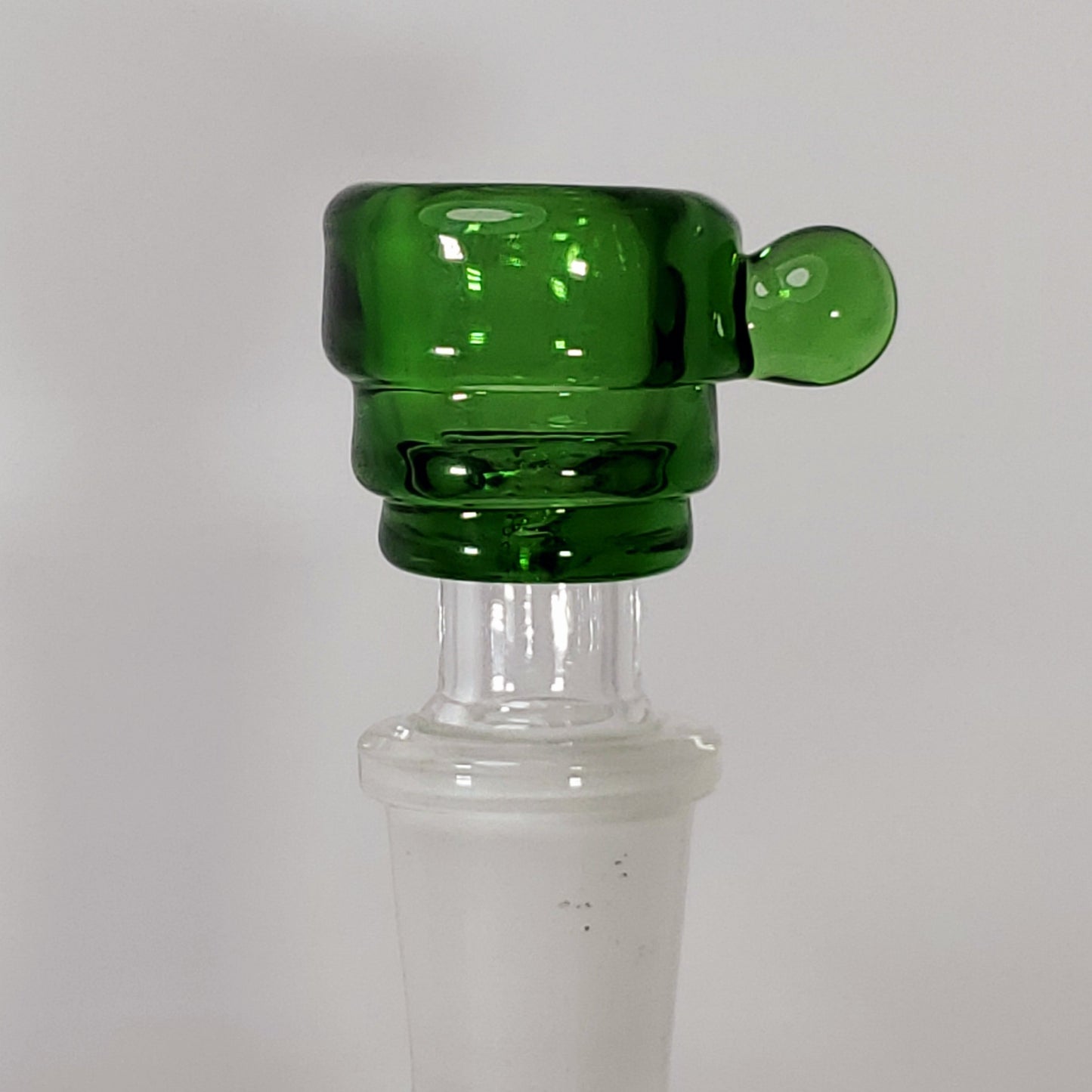 Beehive Shaped Glass Bowl - 14mm - Green