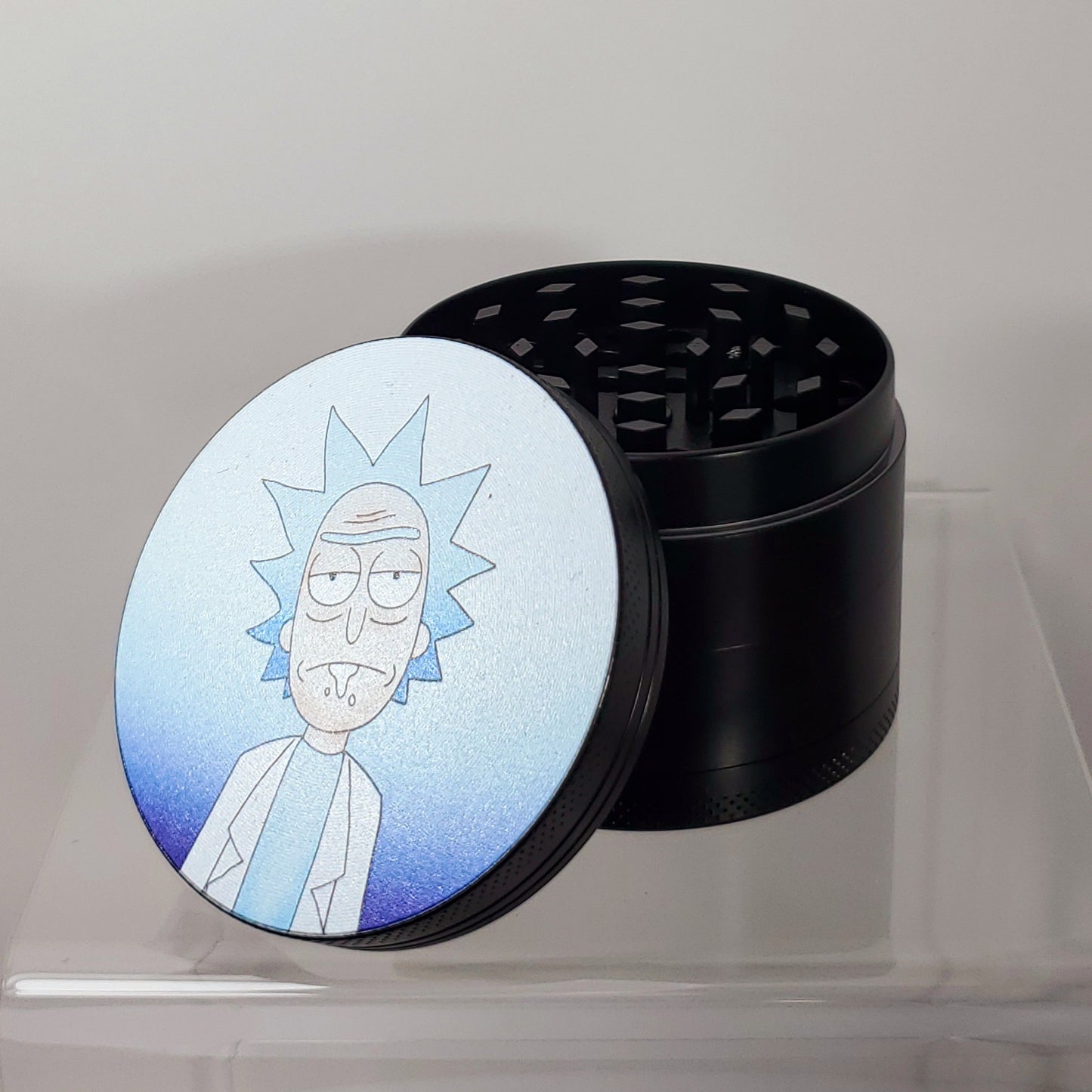 Rick and Morty 4 Piece Aluminum Grinder - 50mm