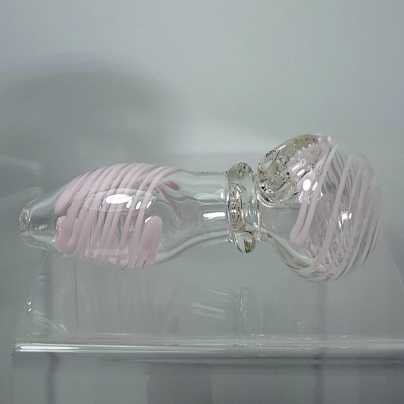 Glass Pipe - 4" - Pink