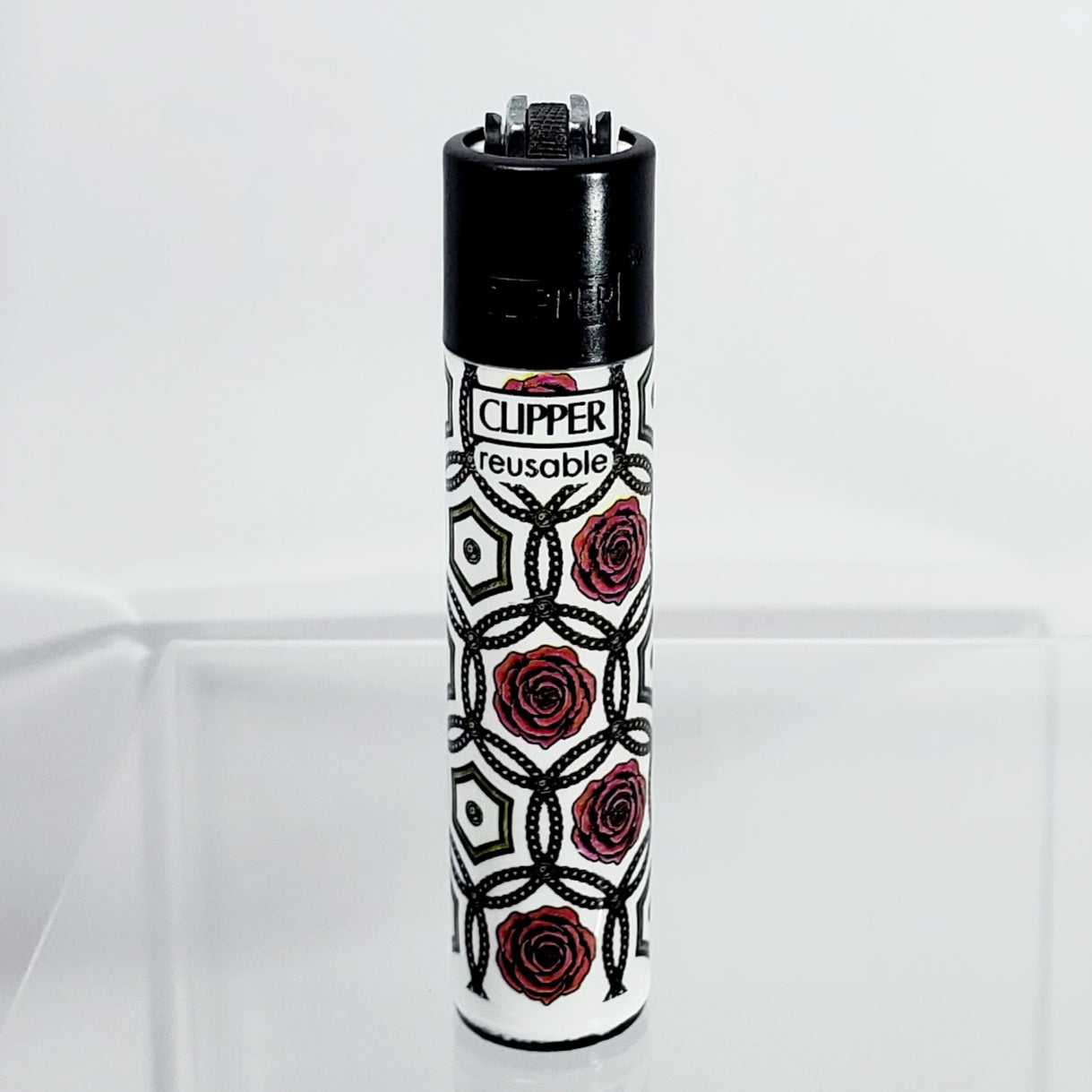 Clipper Refillable Lighter - Rose