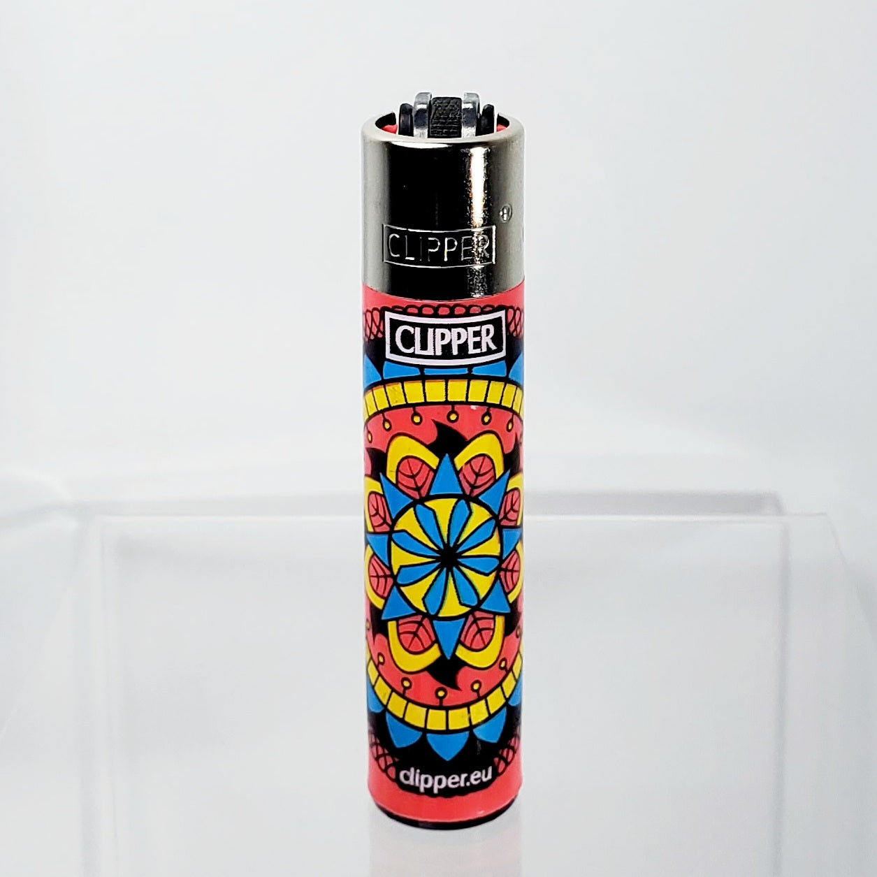 Clipper Refillable Lighter - Mandala - Pink