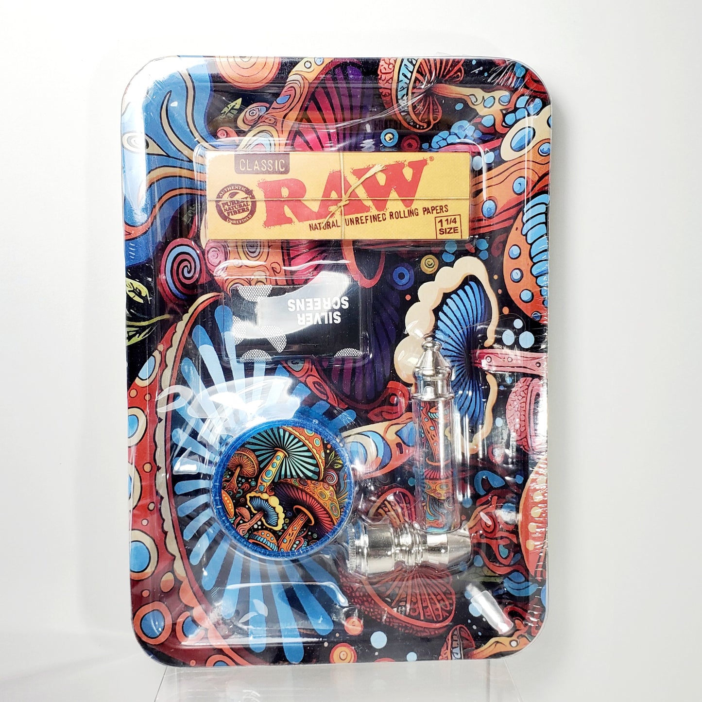 All-In-One Rolling Kit with Pipe - Blue