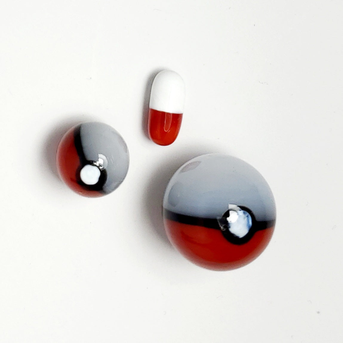 Pokémon theme Marble Set - Red