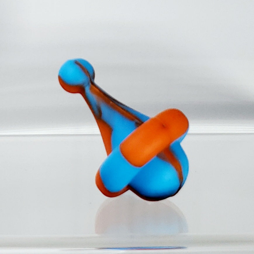 Silicone Carb Cap - Blue Orange