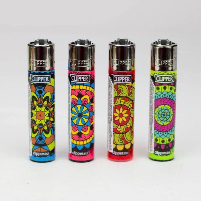 Clipper Refillable Lighter - Mandala Design