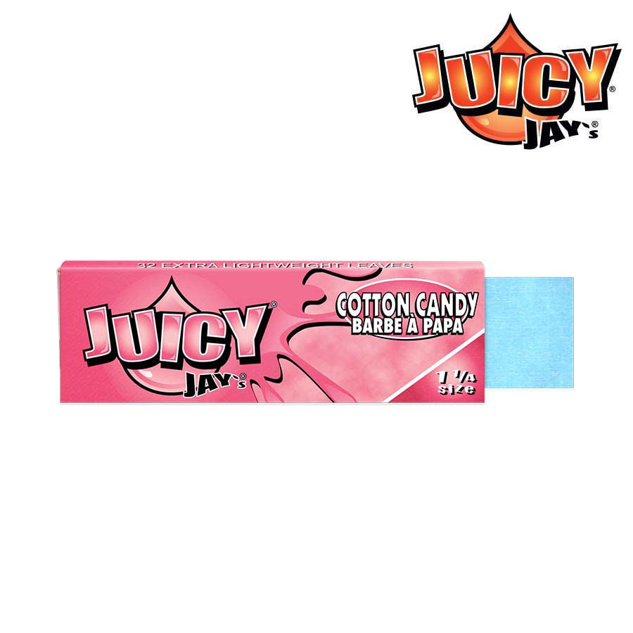 Juicy Jay - Flavoured Rolling Papers - 1¼ - Cotton Candy