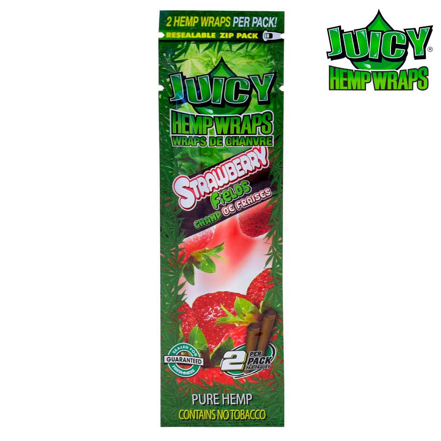Juicy Jay - Hemp Wraps - Strawberry