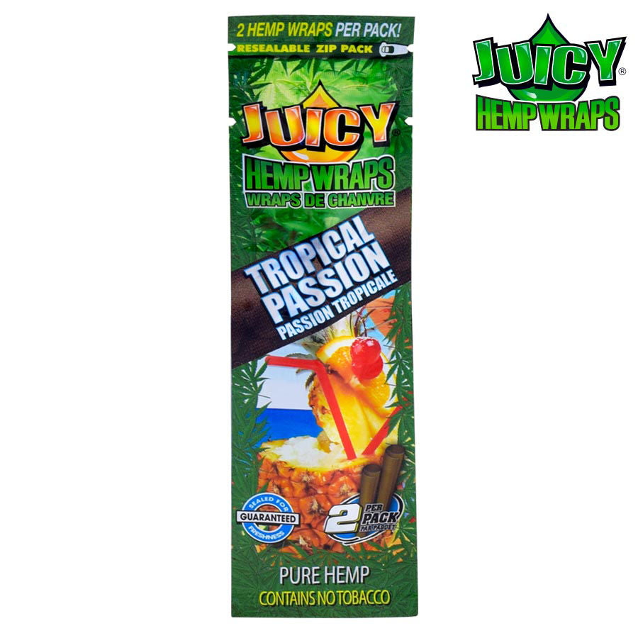 Juicy Jay - Hemp Wraps - Tropical Passion
