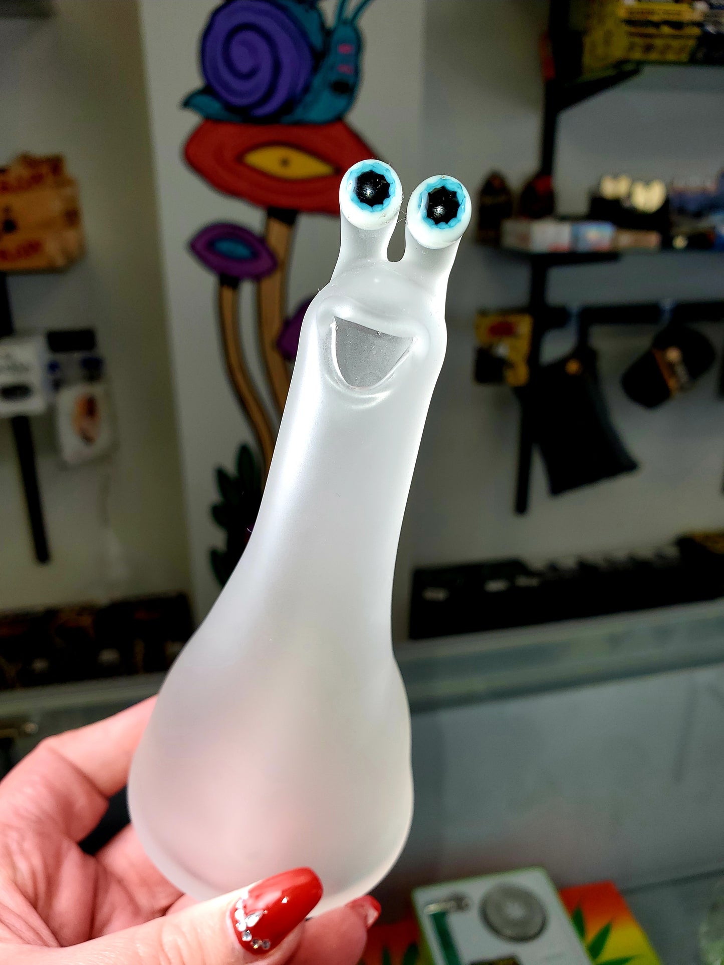 Hand Blown Piece - 10mm - Browski Glass (Local BC Artist)