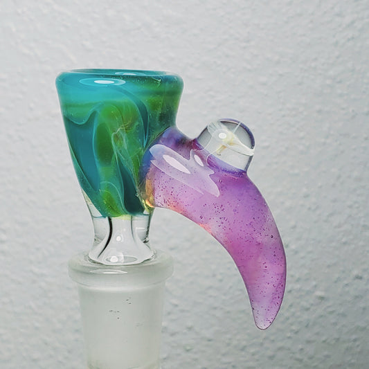 Hand-Blown Glass Bowl - 14mm - Browski Glass (local BC Artist)