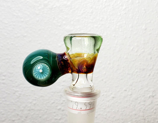 Hand-Blown Glass Bowl - 14mm - Browski Glass (local BC Artist)