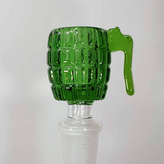 Grenade Shaped Bowl - 14mm - Green