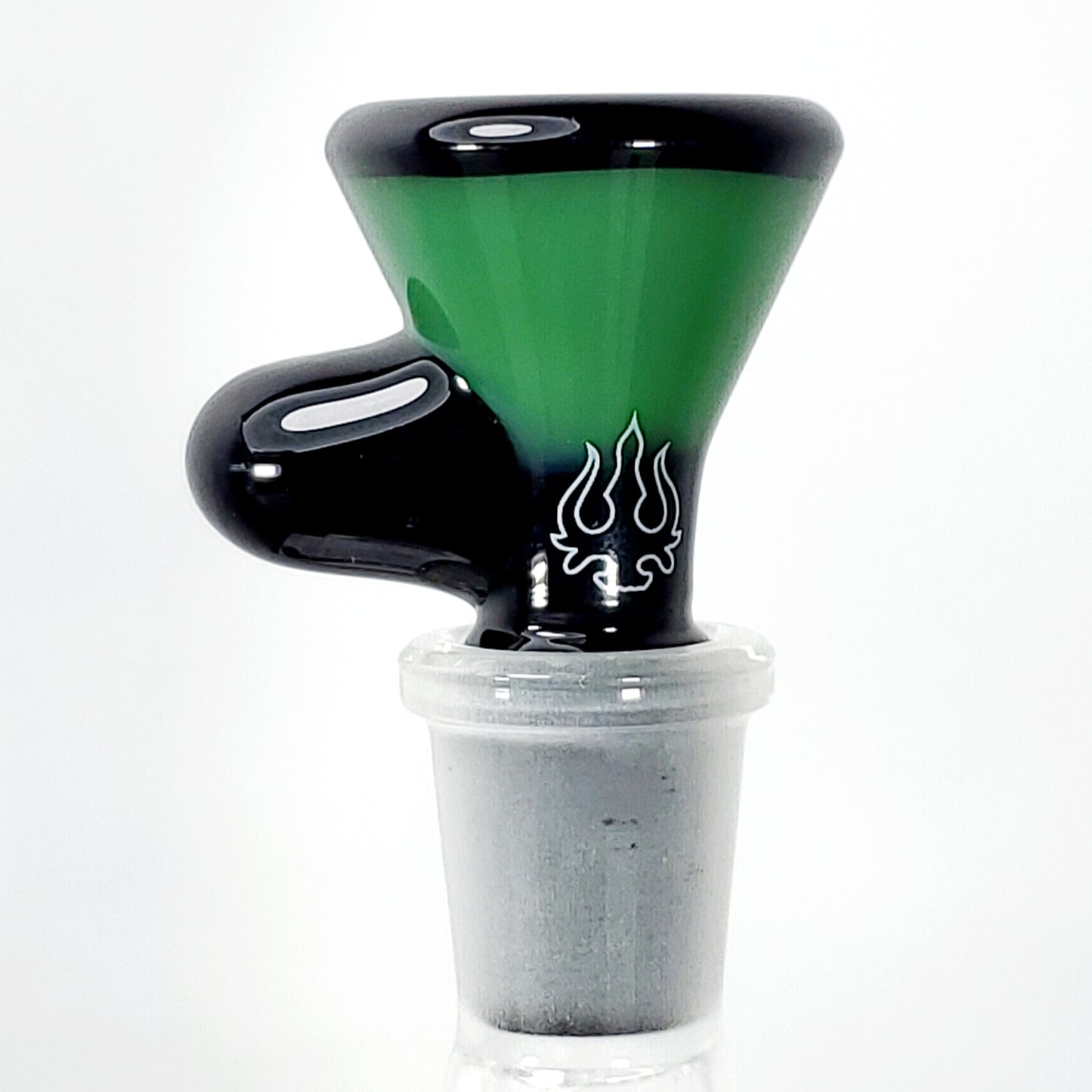 Hydros Glass Bowl - 14mm - Jade Green