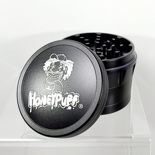 Honey Puff 4 Piece Grinder - 63mm - Black