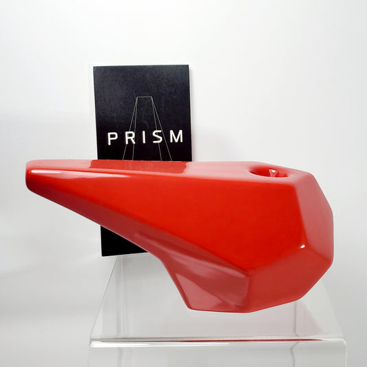 Prism Ceramic Pipe – Red