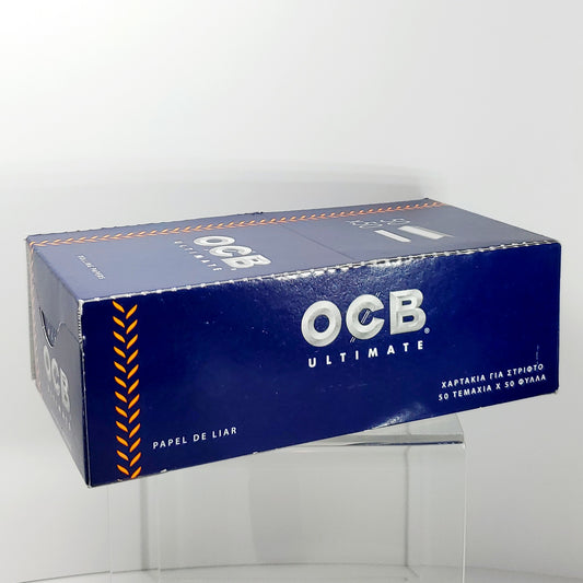 OCB Ultimate Rolling Papers – 50 Pack Display Case