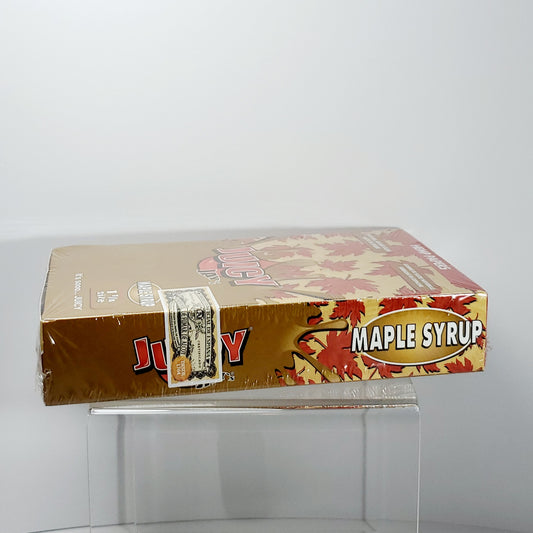 Juicy Jay’s Maple Syrup 1 ¼ Rolling Papers – 25 Pack Display Case