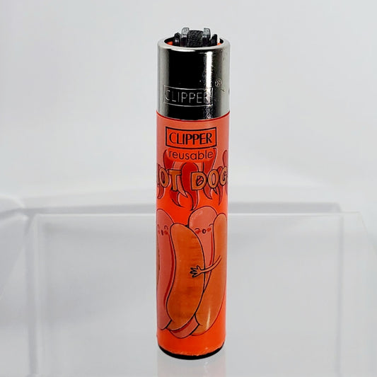 Clipper Refillable Lighter - Hot Stuff - Hot Dogs