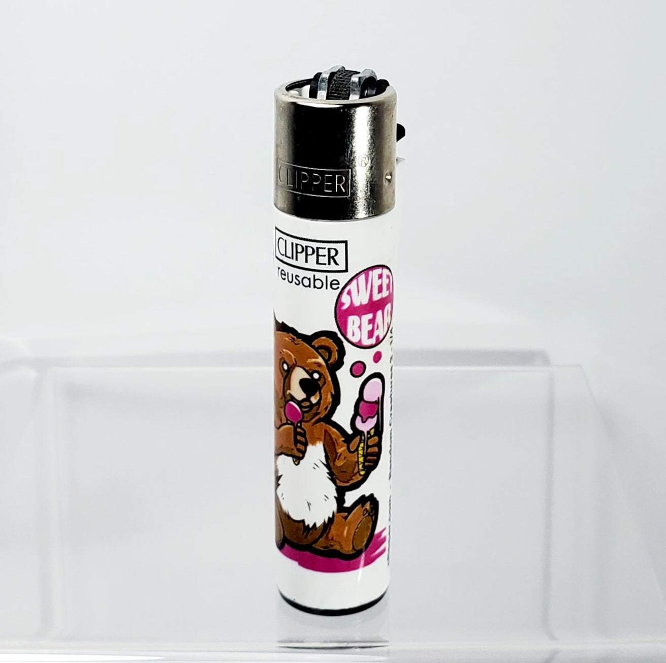 Clipper Refillable Lighter - Animals - Bear