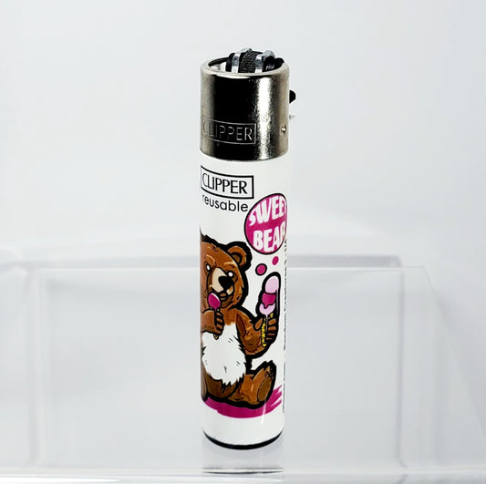 Clipper Refillable Lighter - Animals - Bear