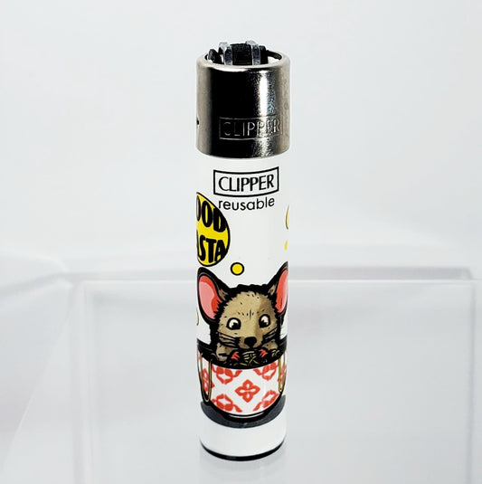 Clipper Refillable Lighter - Animals - Mouse