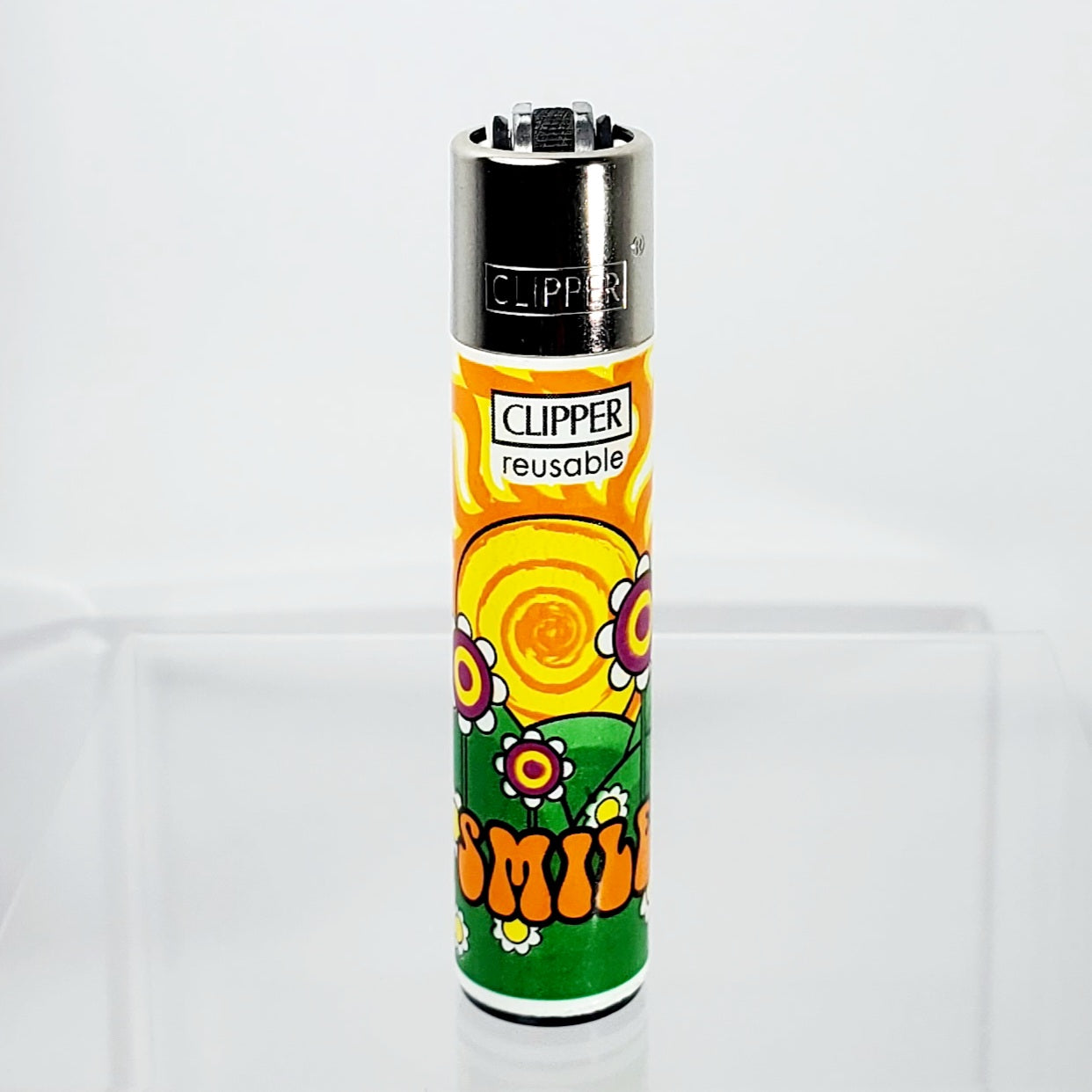 Clipper Refillable Lighter - Happy - Smile