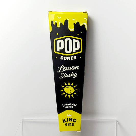 King Size Pop Cones – 3 Pack - Lemon Slushy
