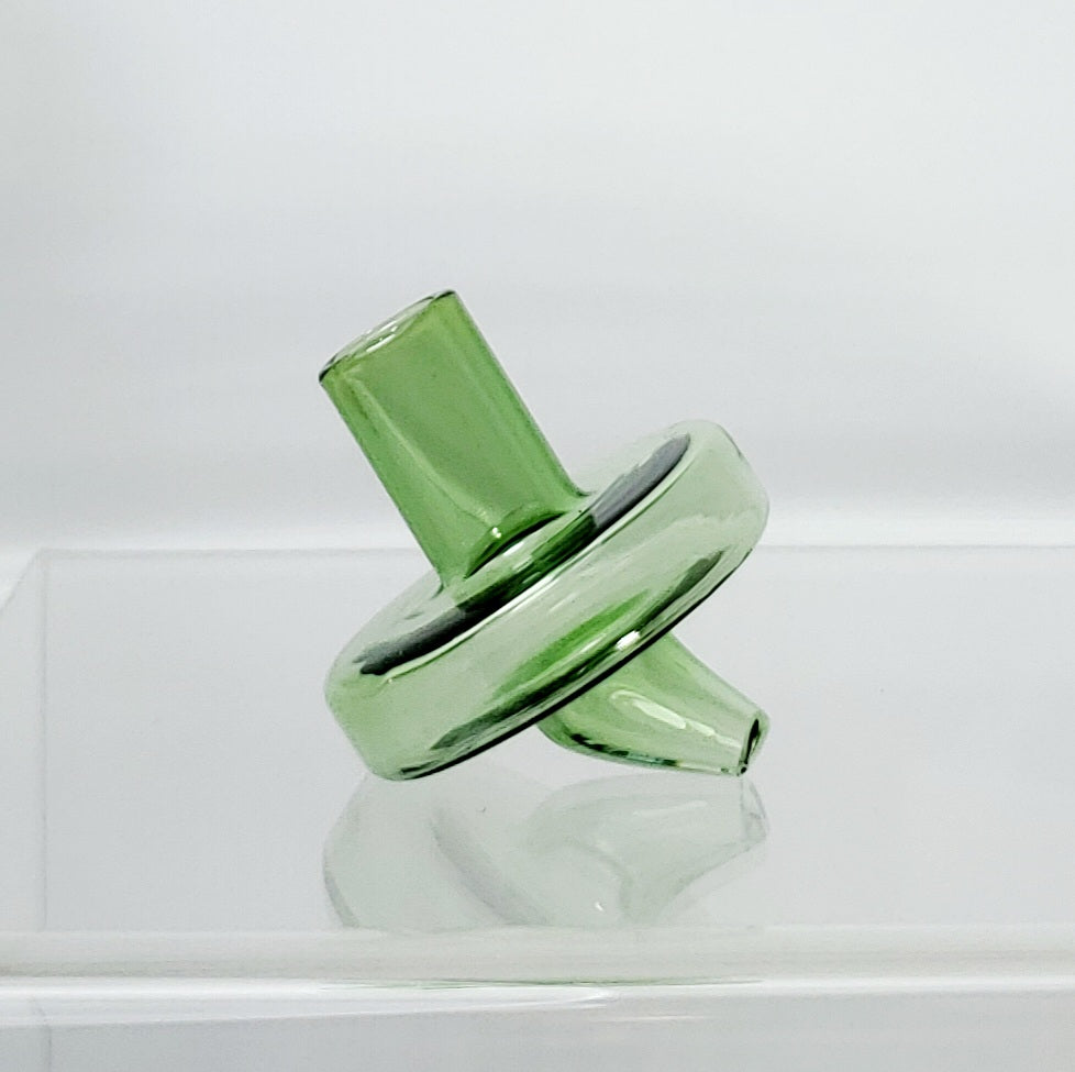 Basic Glass Carb Cap - Green
