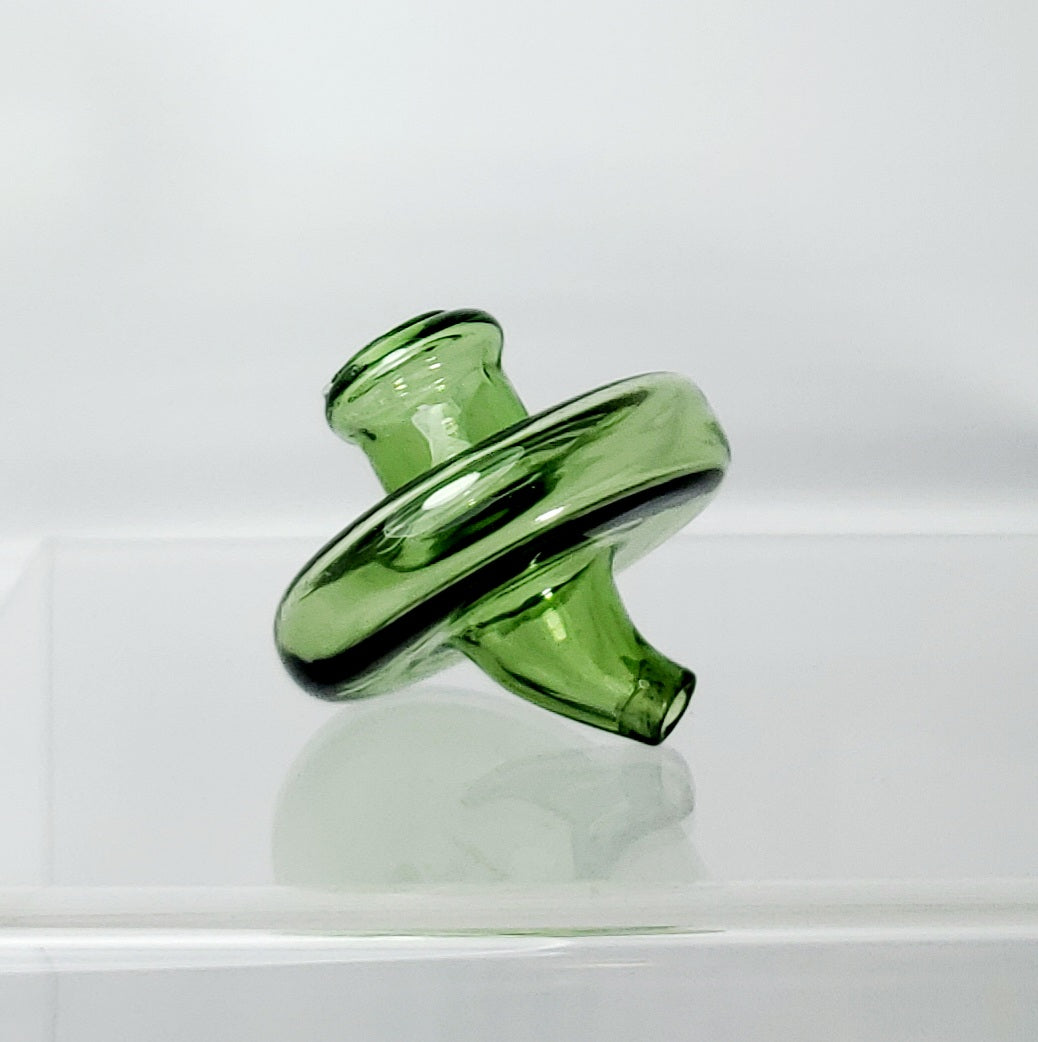 Glass Carb Cap - Green