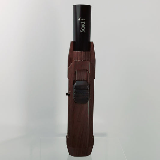Scorch Slide-Click Dab Torch - Dark Wood Grain