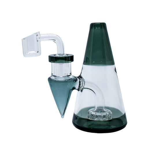 Glass Dab Piece - Volcano