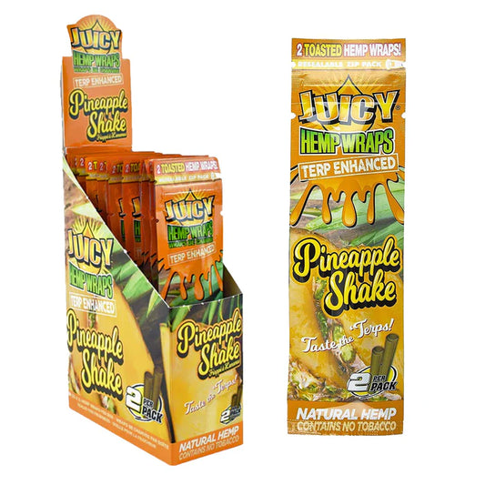 Juicy Jay - Hemp Wrap - Terp Enhanced - Pineapple Shake