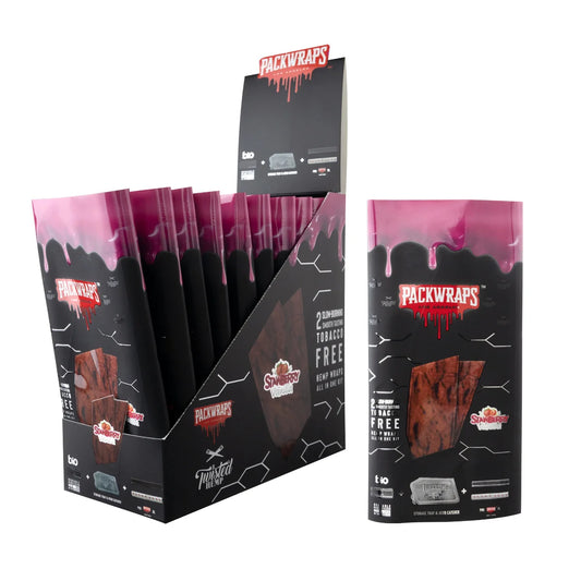 Packwraps  - Hemp Wraps - Strawberry Vanilla