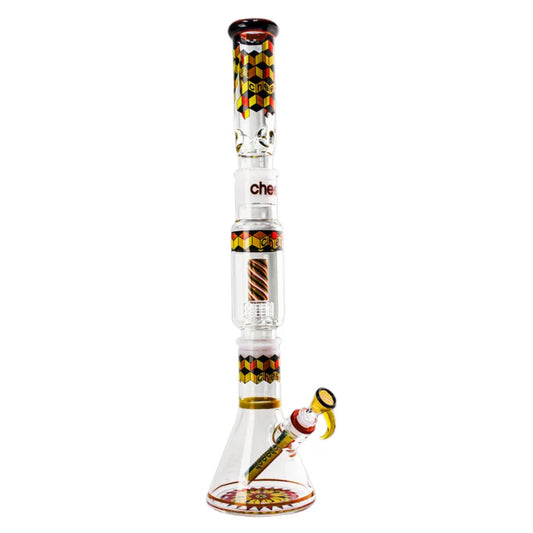 Cheech Glass - 23 " - Candy Cane - Build a bong with clips