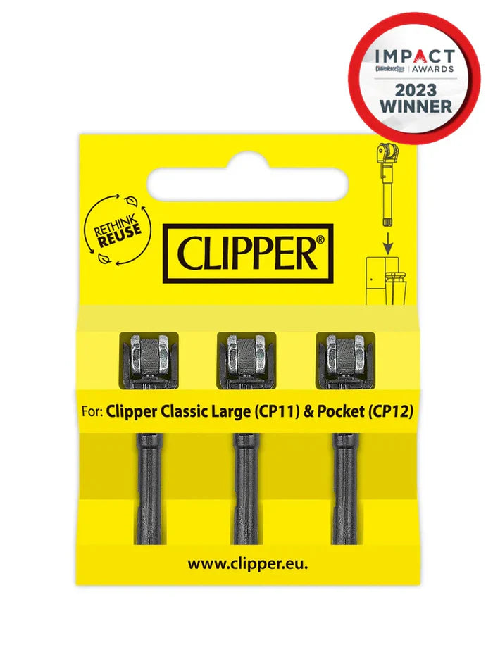 Clipper Lighter Flints – 3 Pack