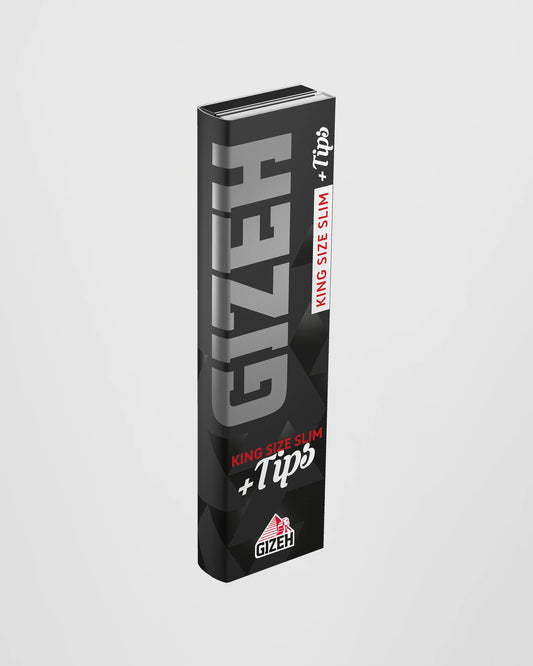 Gizeh - Rolling Papers - King Size With Tips - Blacks