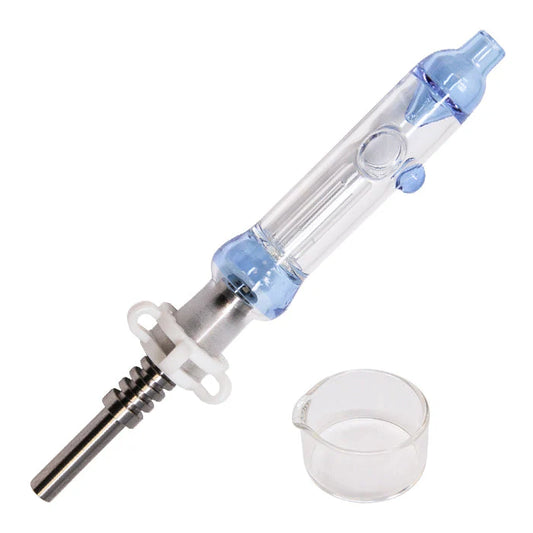 Glass Nectar Collector - 14mm - Purple