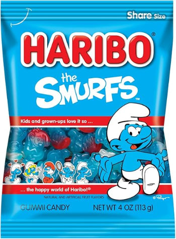 Haribo - Smurfs Gummy Candy