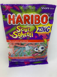 Haribo - Sour Sghetti Gummy Candy