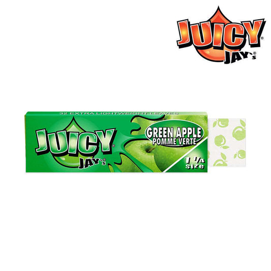 Juicy Jay - Flavoured Rolling Papers - 1¼ - Green Apple