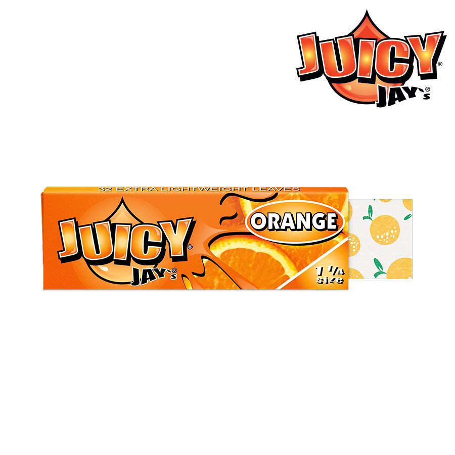 Juicy Jay -  Flavoured Rolling Papers - 1¼ - Orange