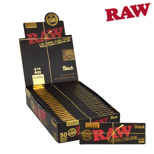 Raw - Rolling Papers - Blacks - 1¼