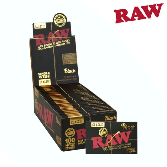 Raw - Rolling Papers - Blacks - Regular