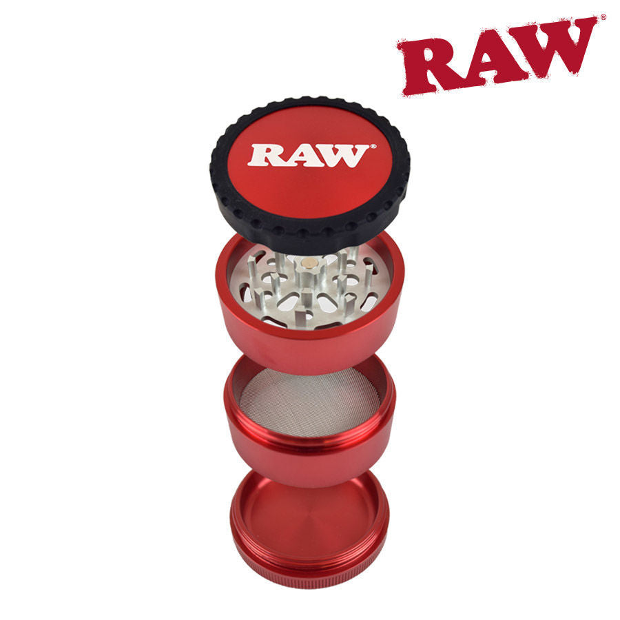 Raw Lifetime Grinder - Red