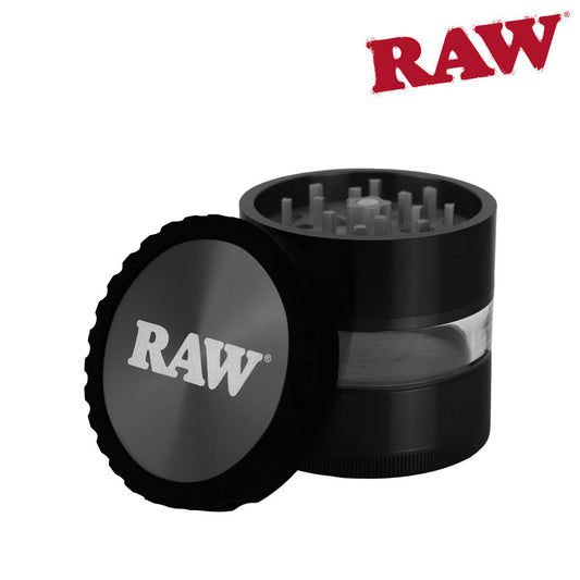 Raw Lifetime Grinder - Clear Body Edition - Black