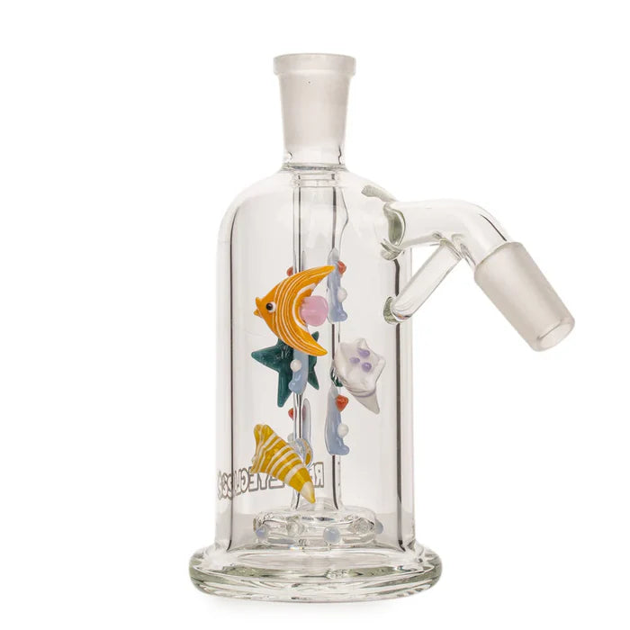 Red Eye Glass - Ocean Life Ash Catcher - 14mm 45°