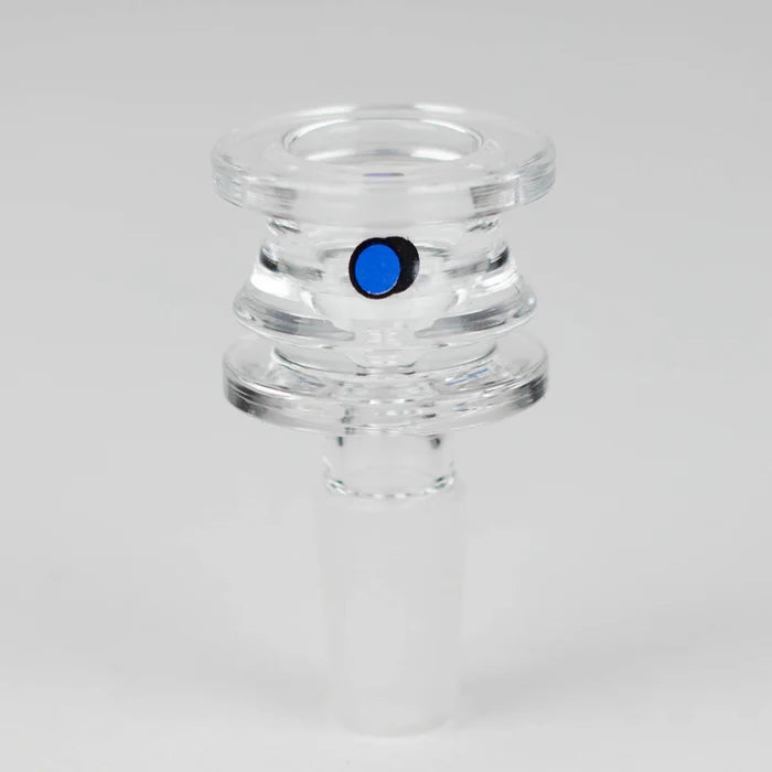 Silk Glass - 17" 10mm Thick Beaker Glass Bong Set with Accessories – RED